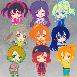 Nendoroid Plus Trading Rubber Straps: LoveLive! 03