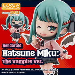 Nendoroid Hatsune Miku: The Vampire Ver. product page